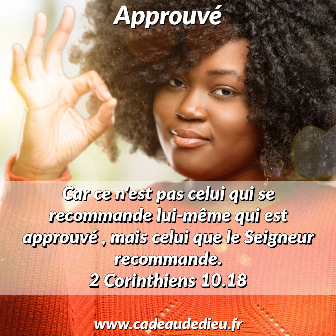 Approuvé