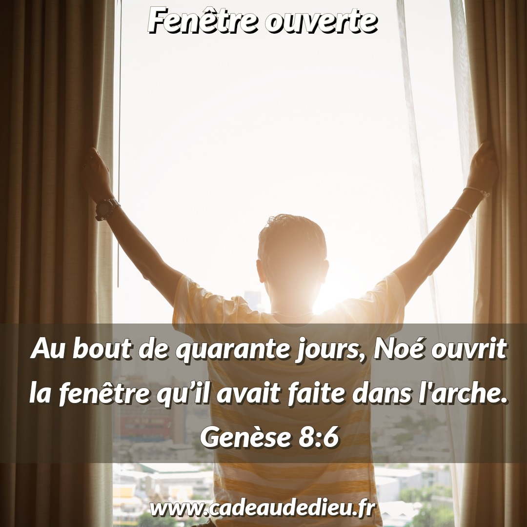 Fenêtre ouverte