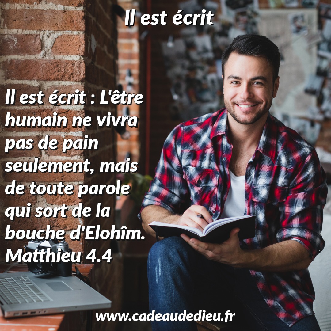 Il est écrit
