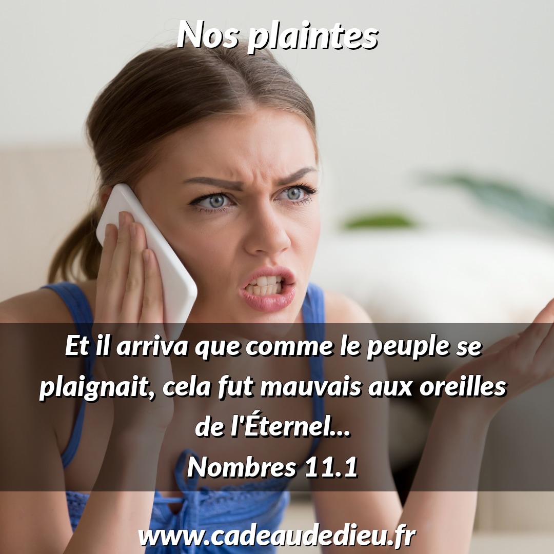 Nos plaintes