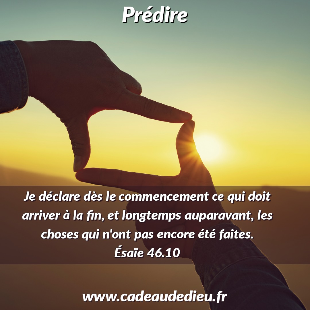 Prédire
