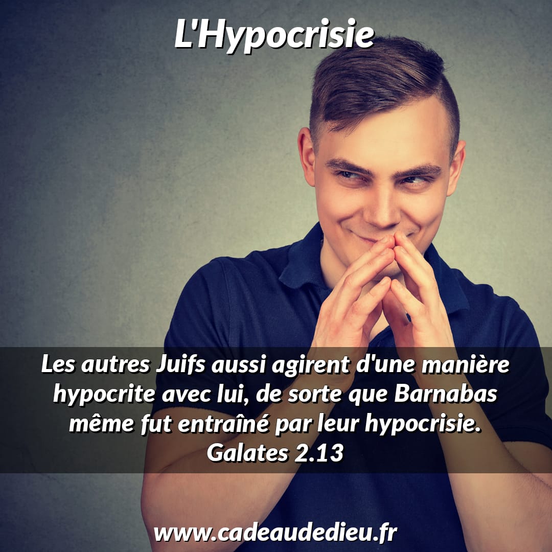 L'hypocrisie