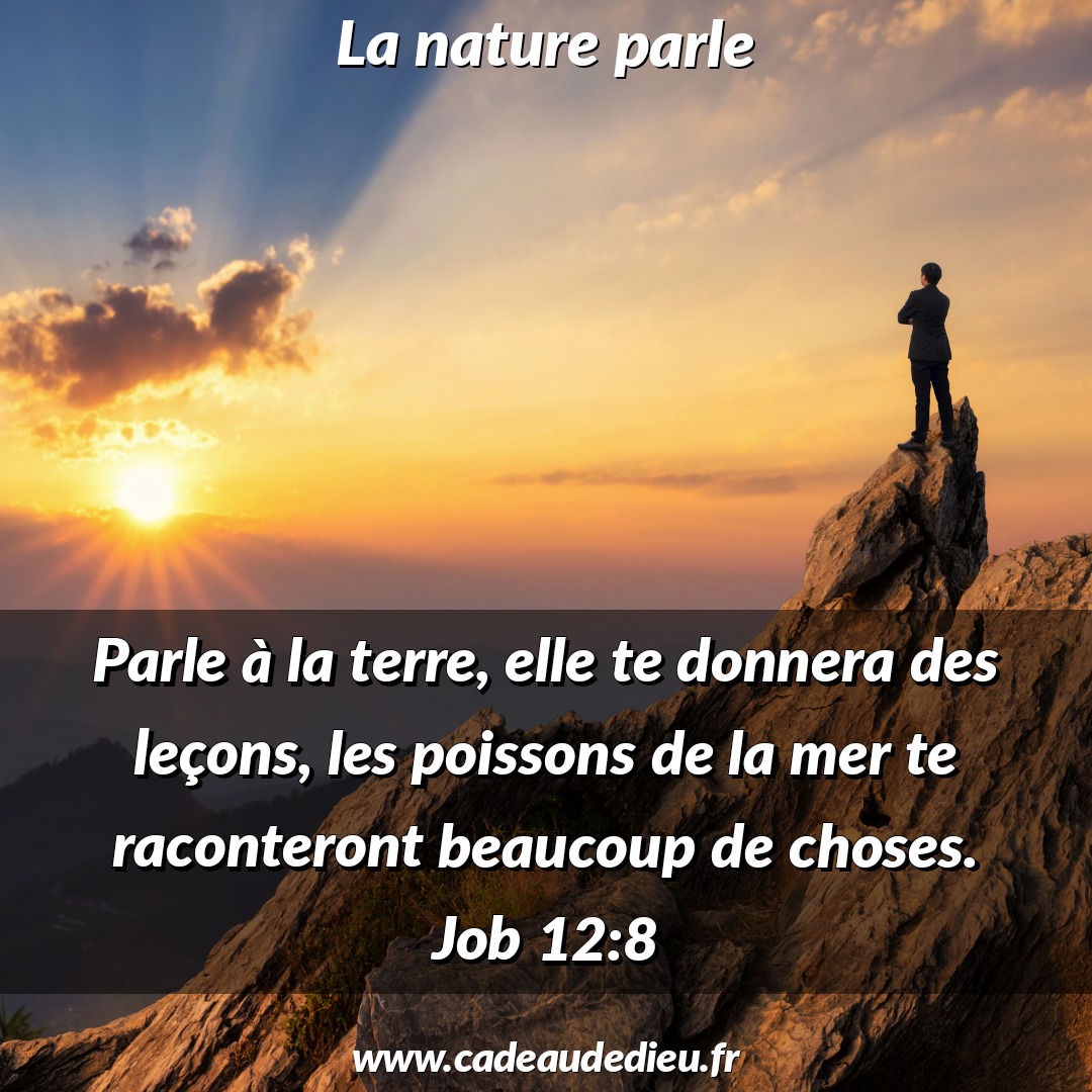 La nature parle