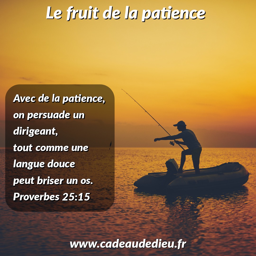 Le fruit de la patience