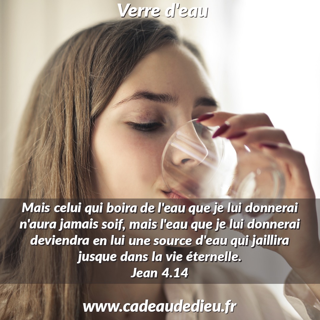 Verre d'eau