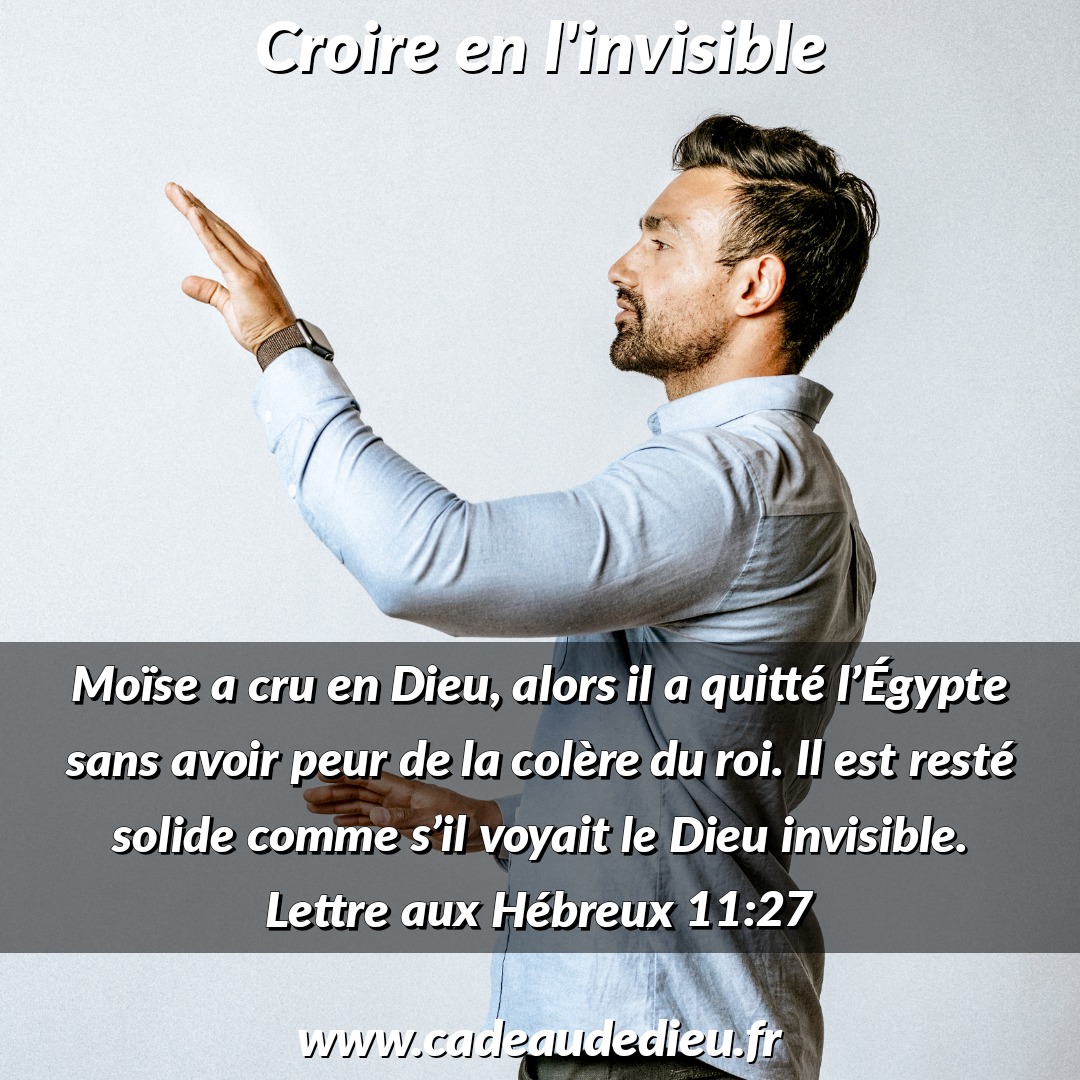 Croire en l'invisible