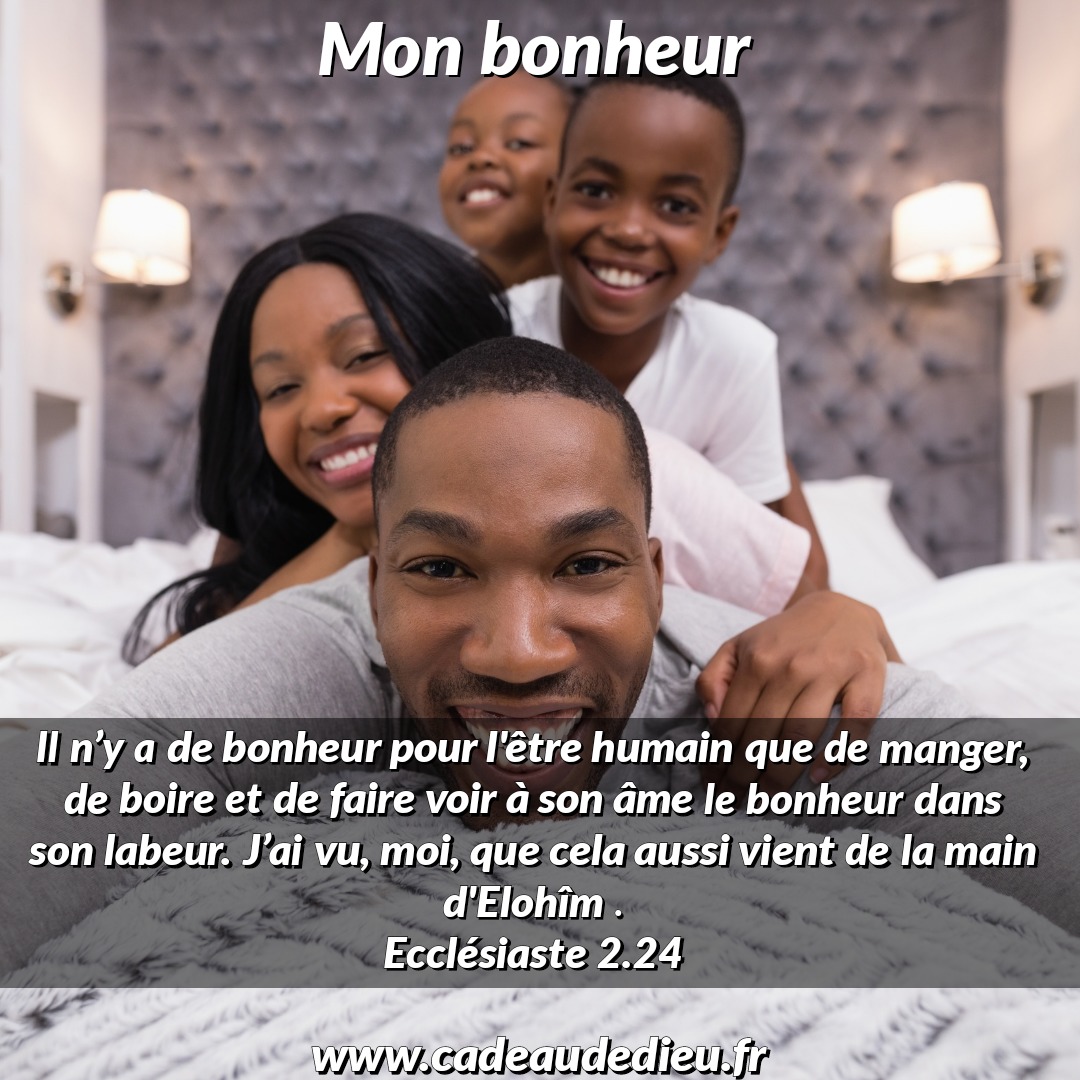 Mon bonheur