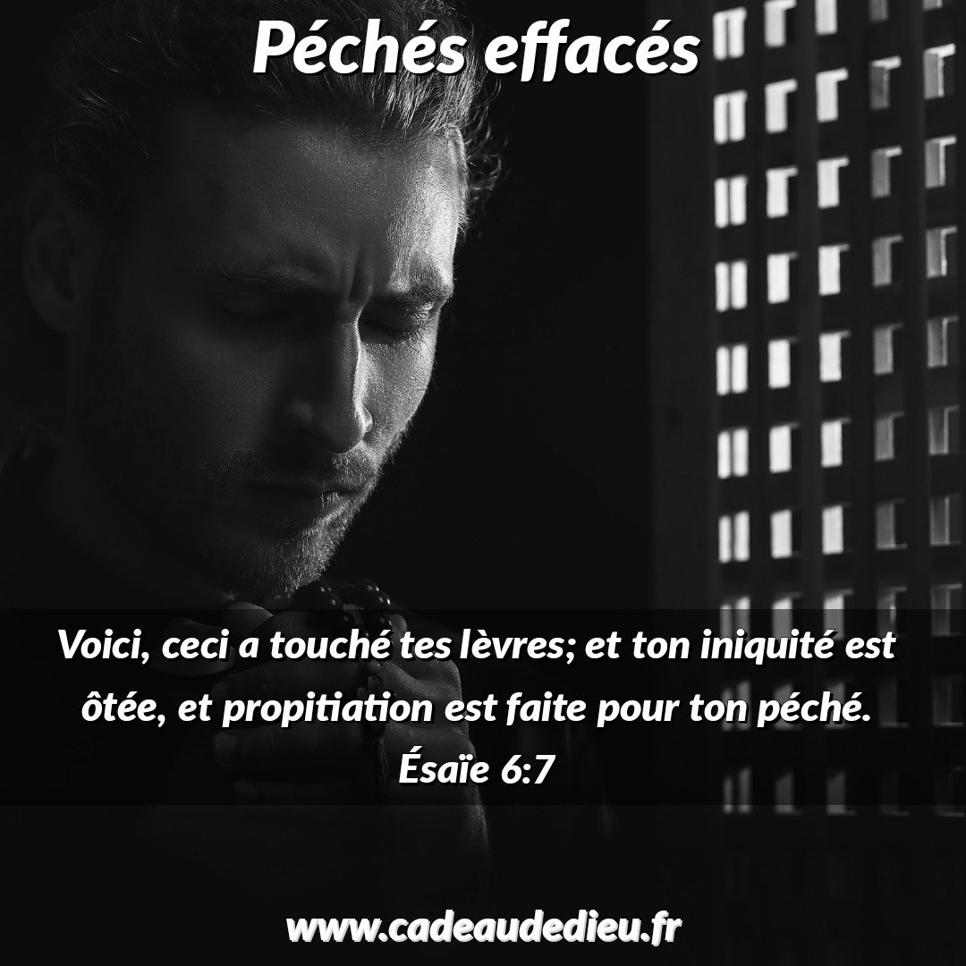Péchés effacés