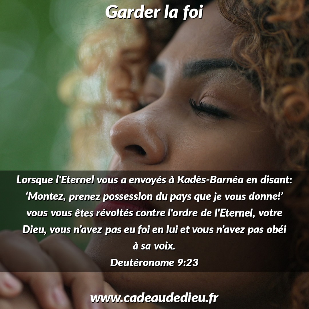 Garder la foi