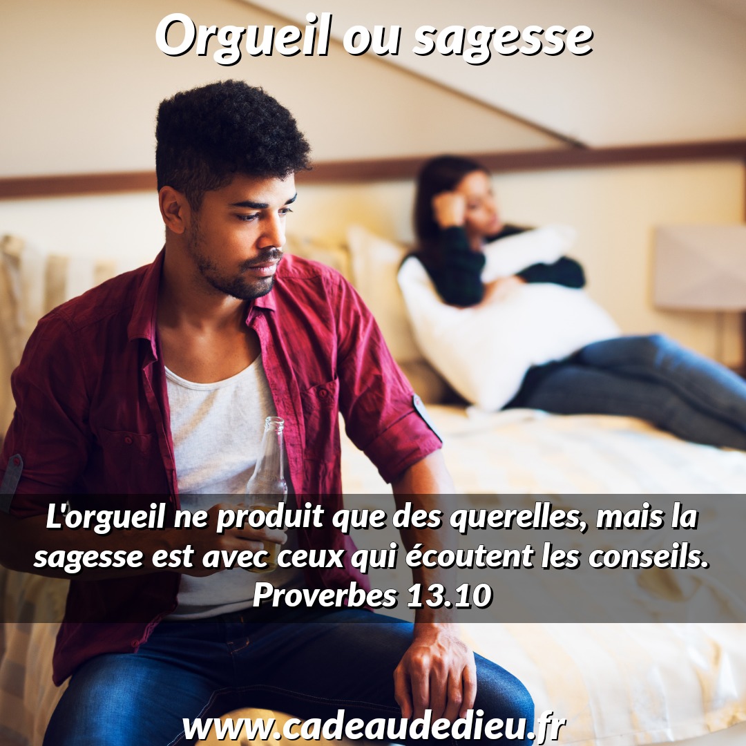 Orgueil ou sagesse