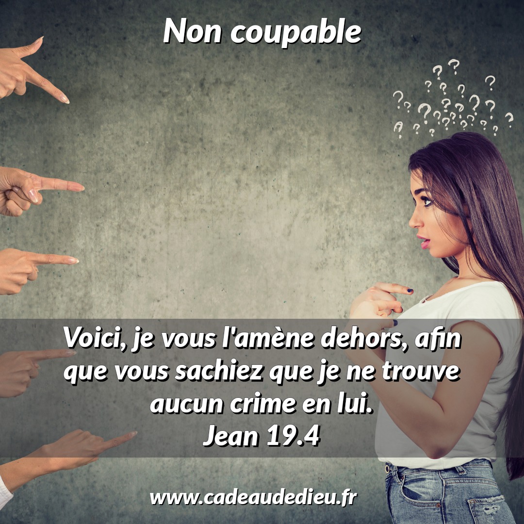 Non coupable