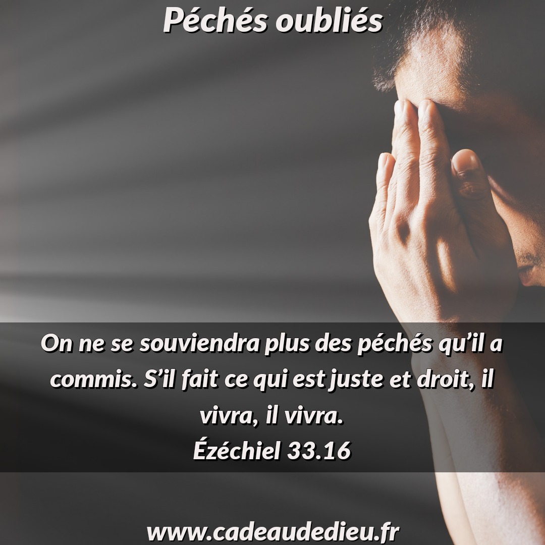 Péchés oubliés