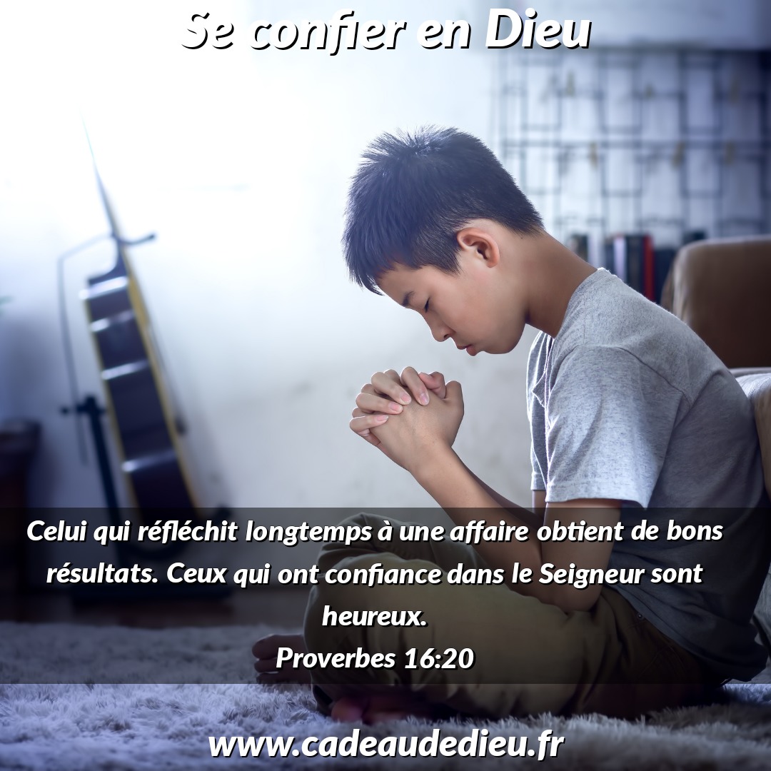 Se confier en Dieu