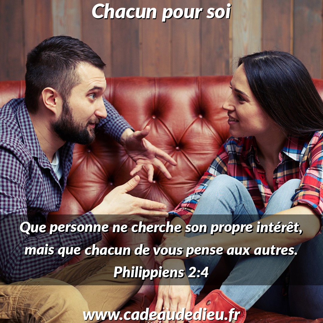 Chacun pour soi