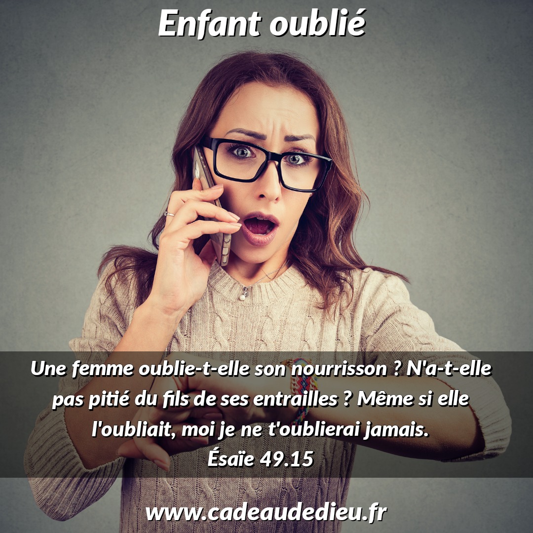 Enfant oublié