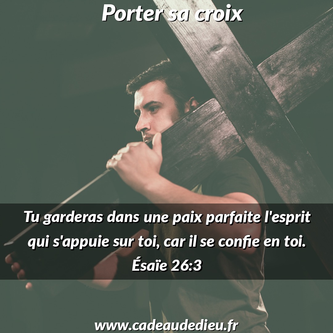 Porter sa croix