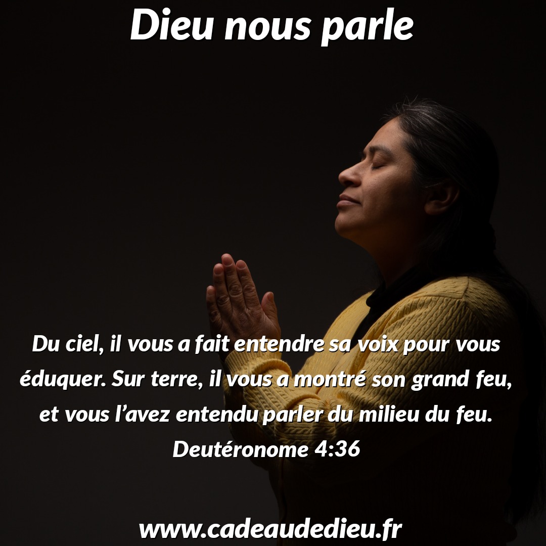 Dieu nous parle