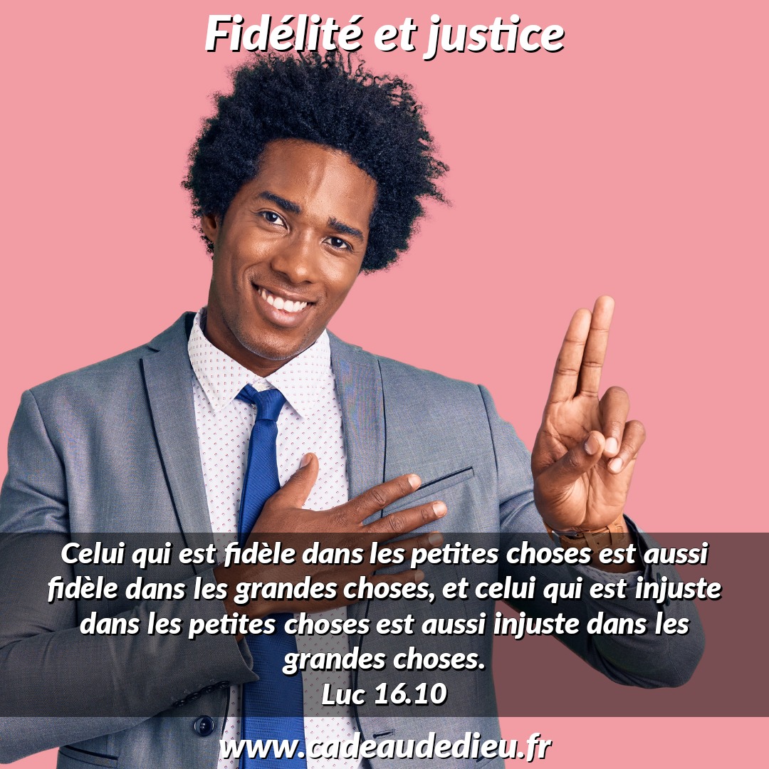 Fidélité et justice