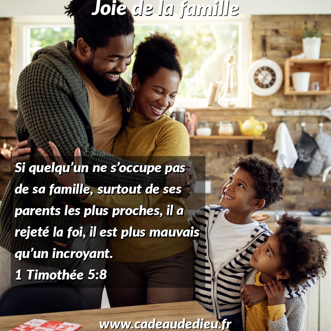 Joie de la famille