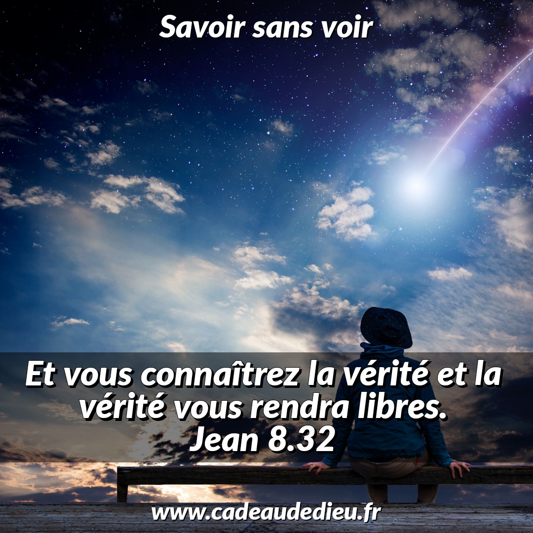 Savoir sans voir