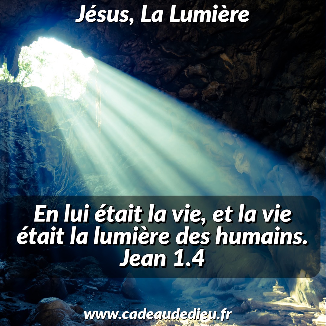 Jésus, La Lumière
