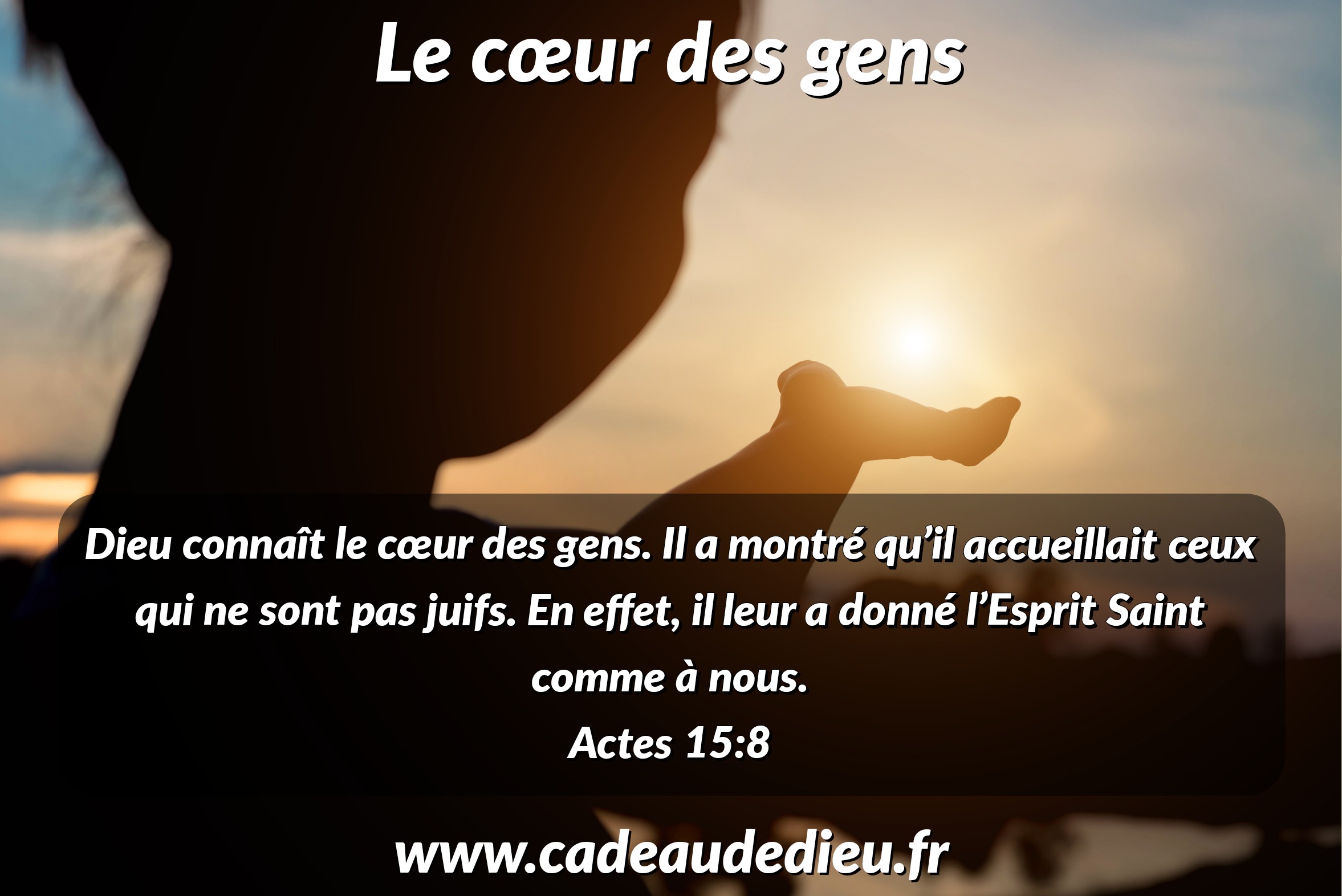 Le cœur des gens