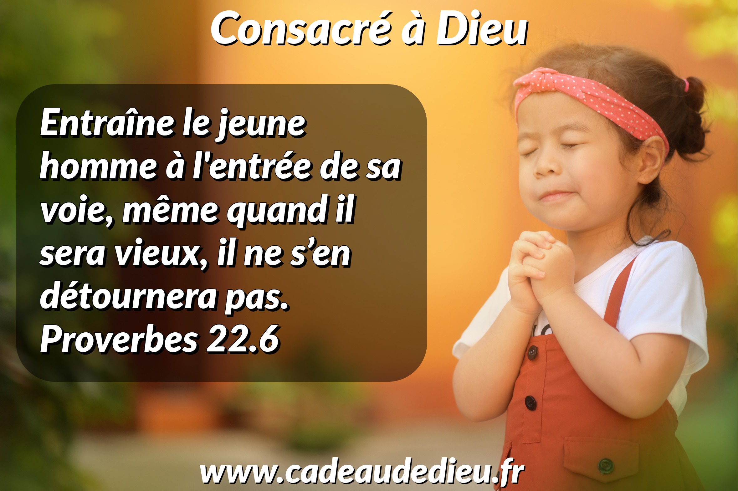 Consacré à Dieu