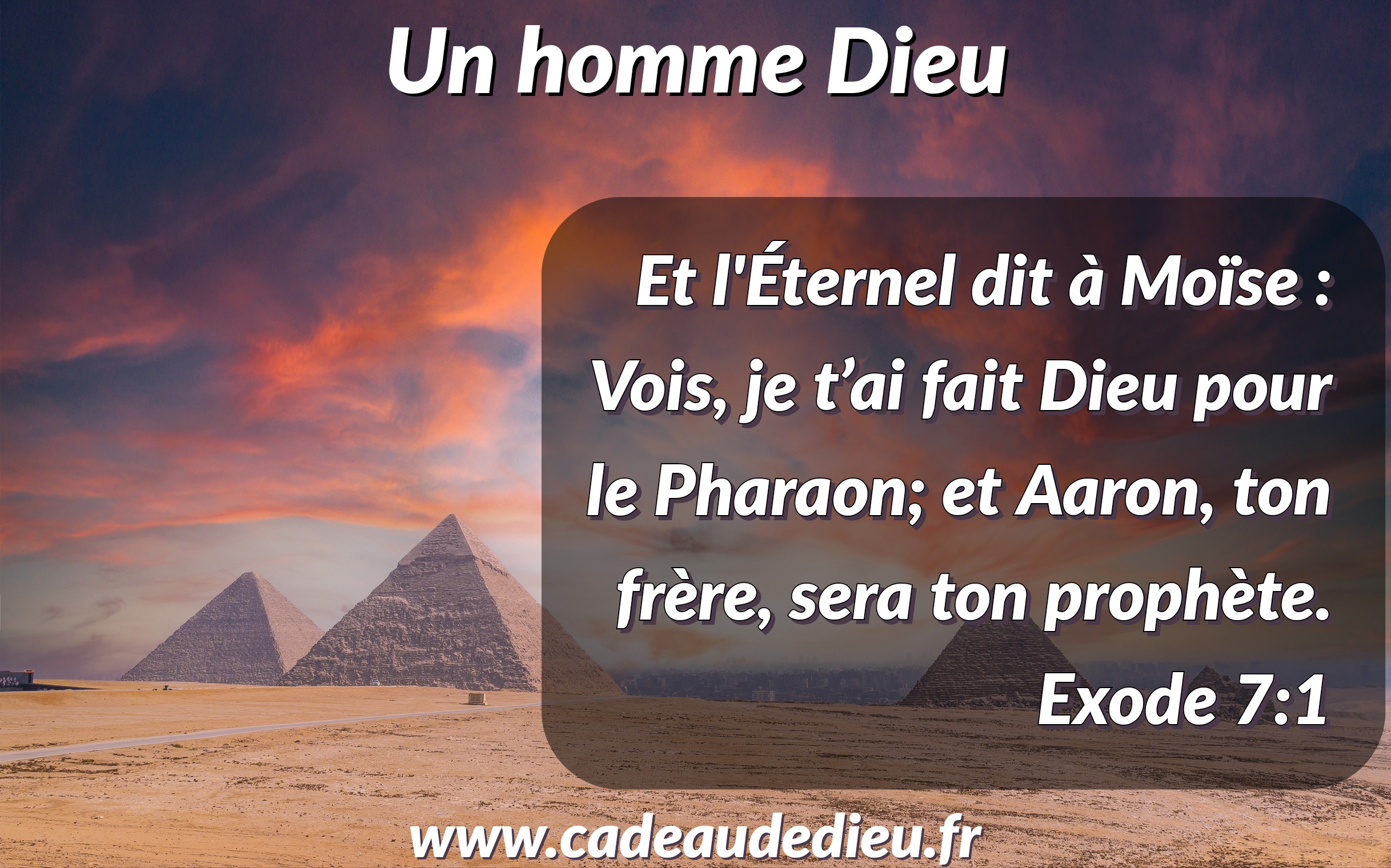 Un homme Dieu