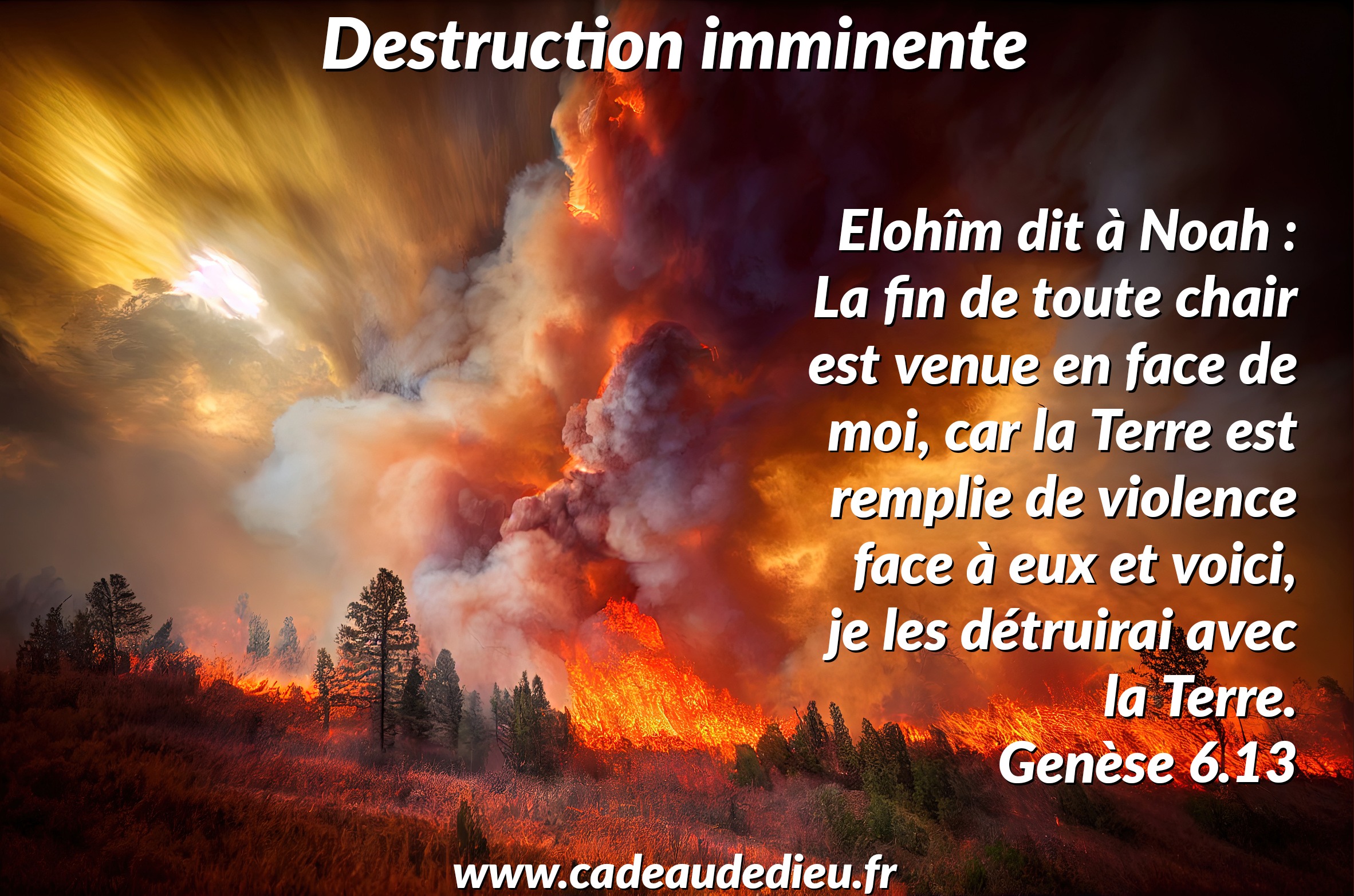 Destruction imminente