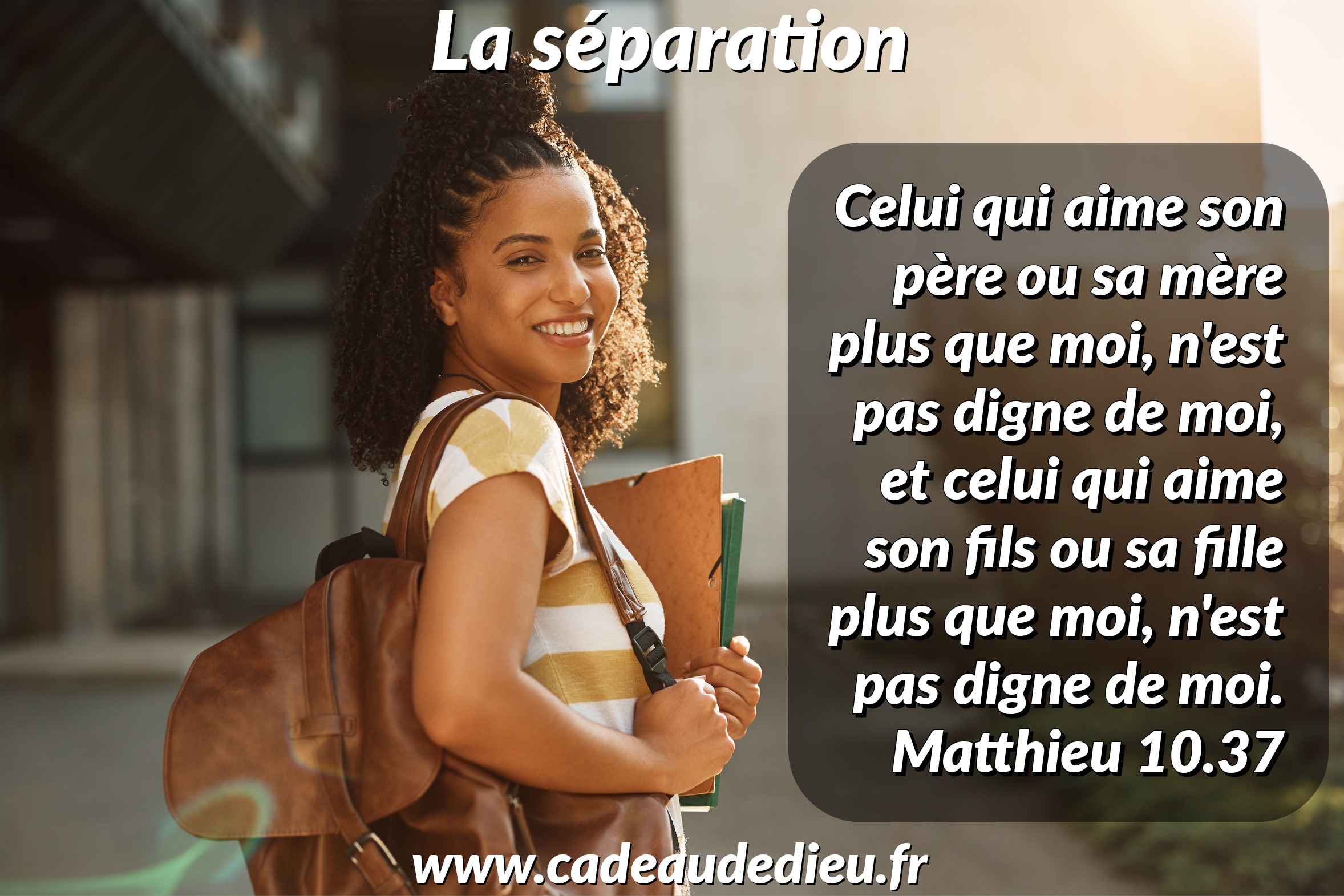 La séparation