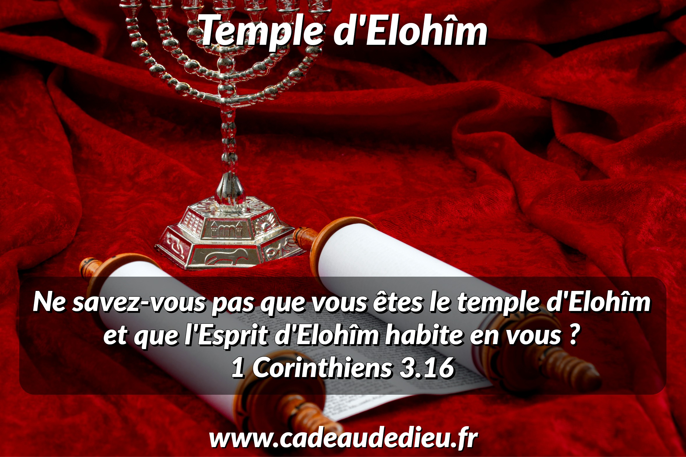 Le temple d'Elohîm