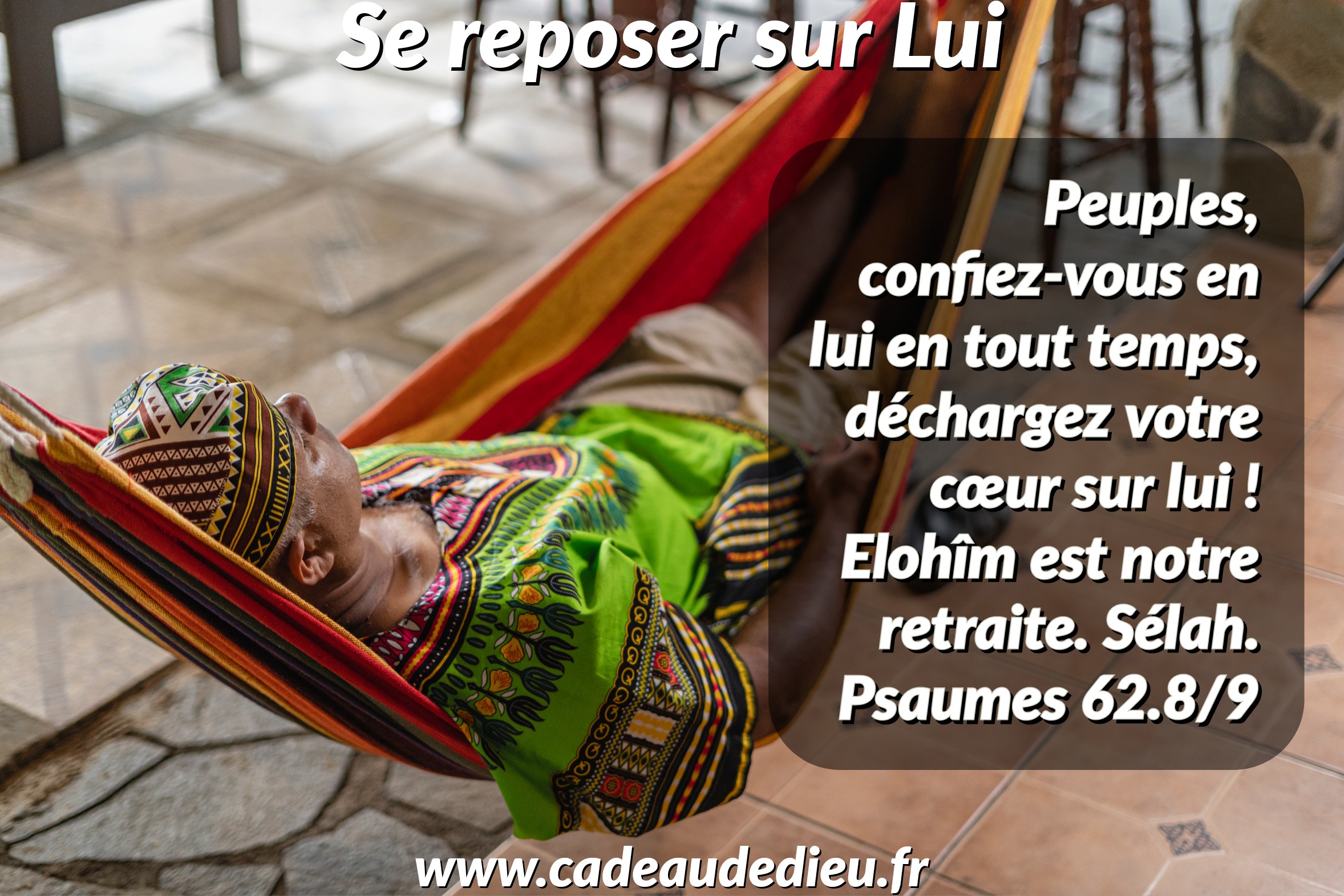 Se reposer sur Lui