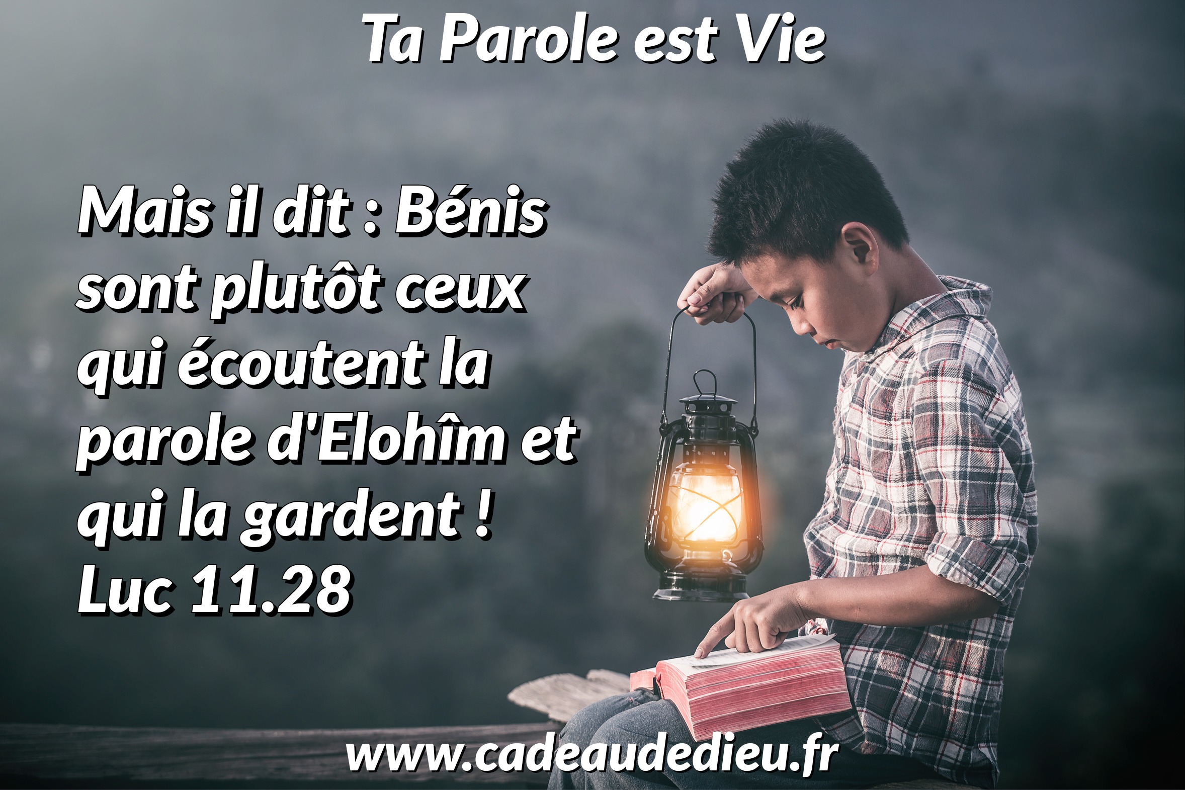 Ta Parole est Vie