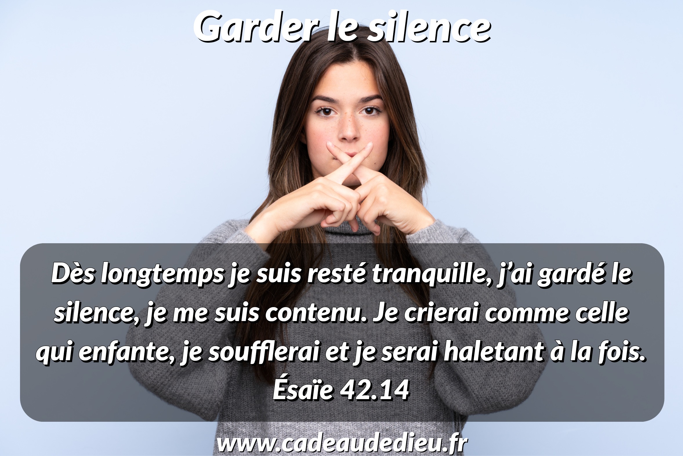 Garder le silence