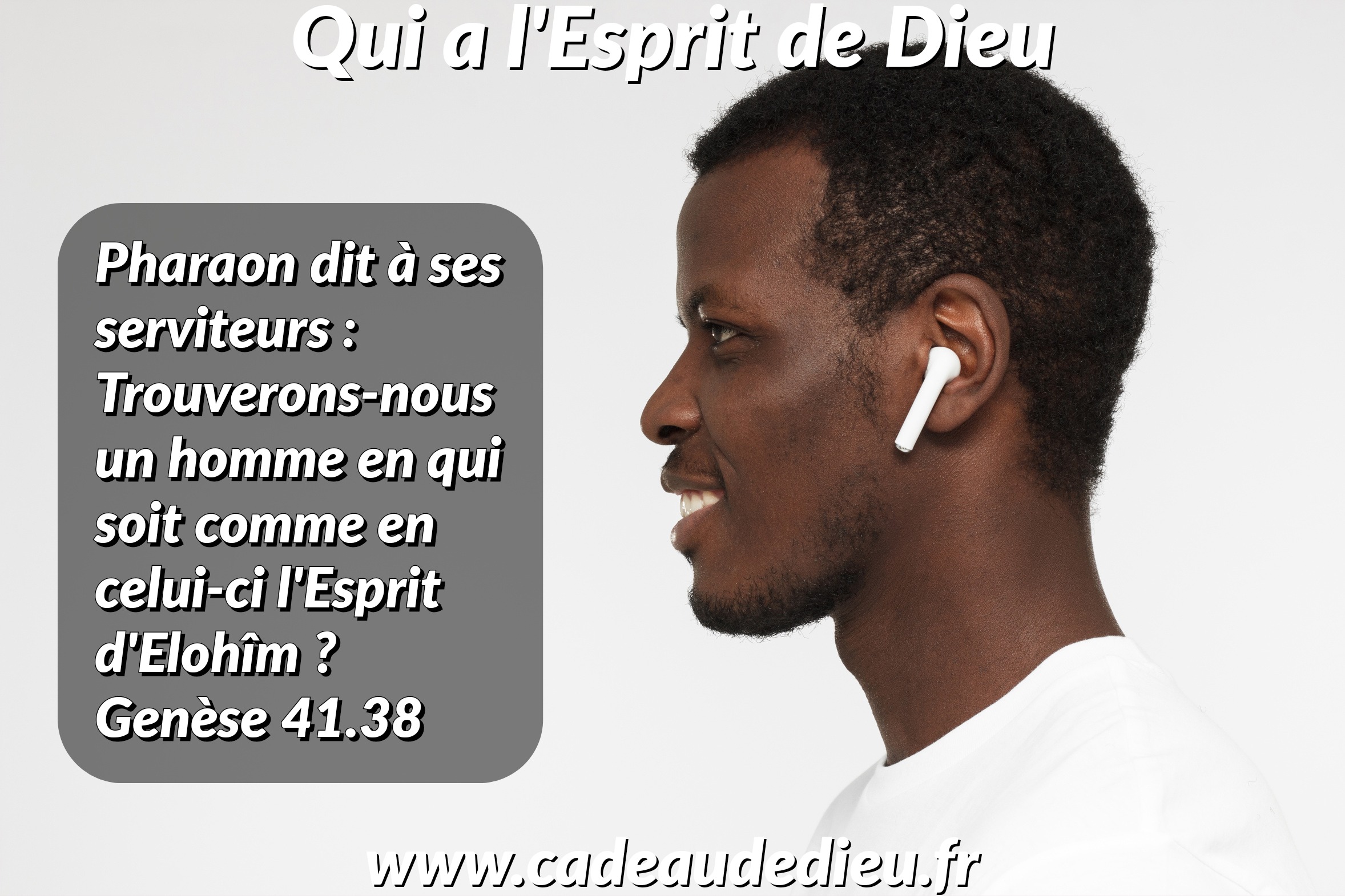 Qui a l'Esprit de Dieu