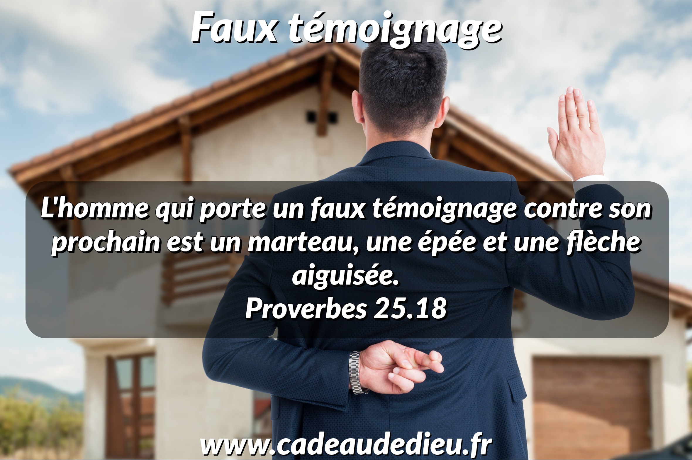 Faux témoignage