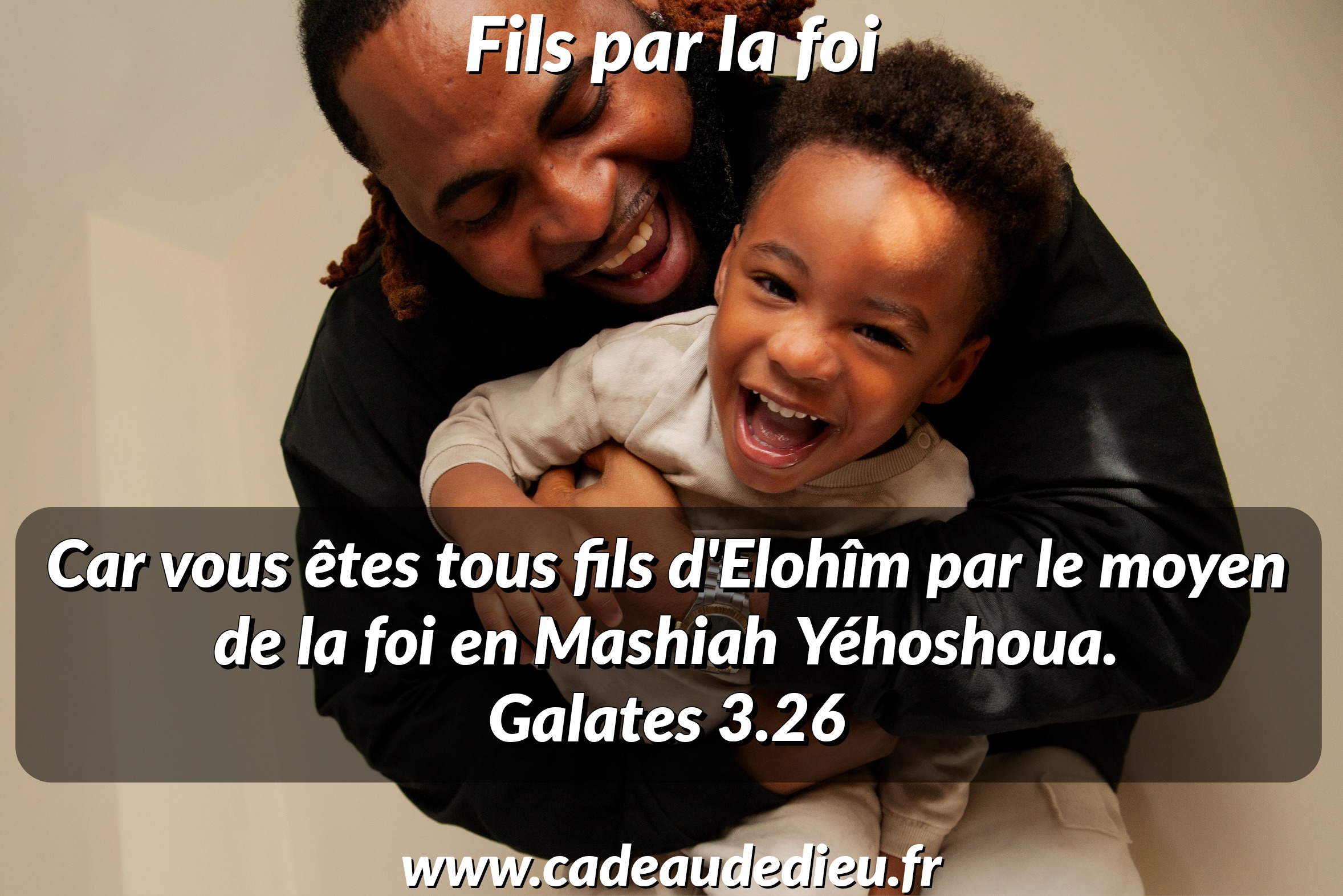 Fils par la foi
