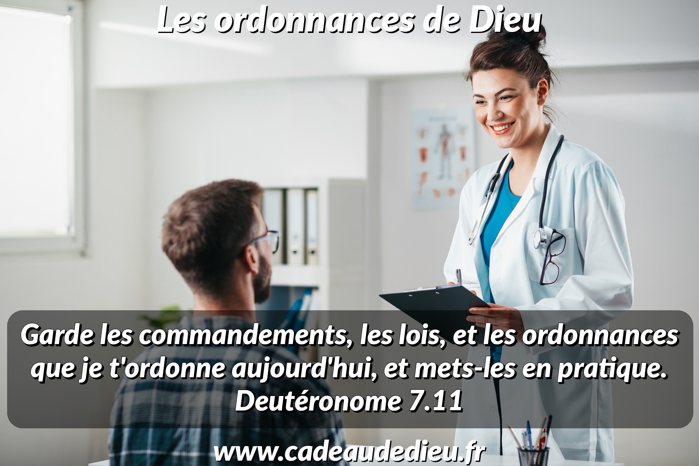 Les ordonnances de Dieu