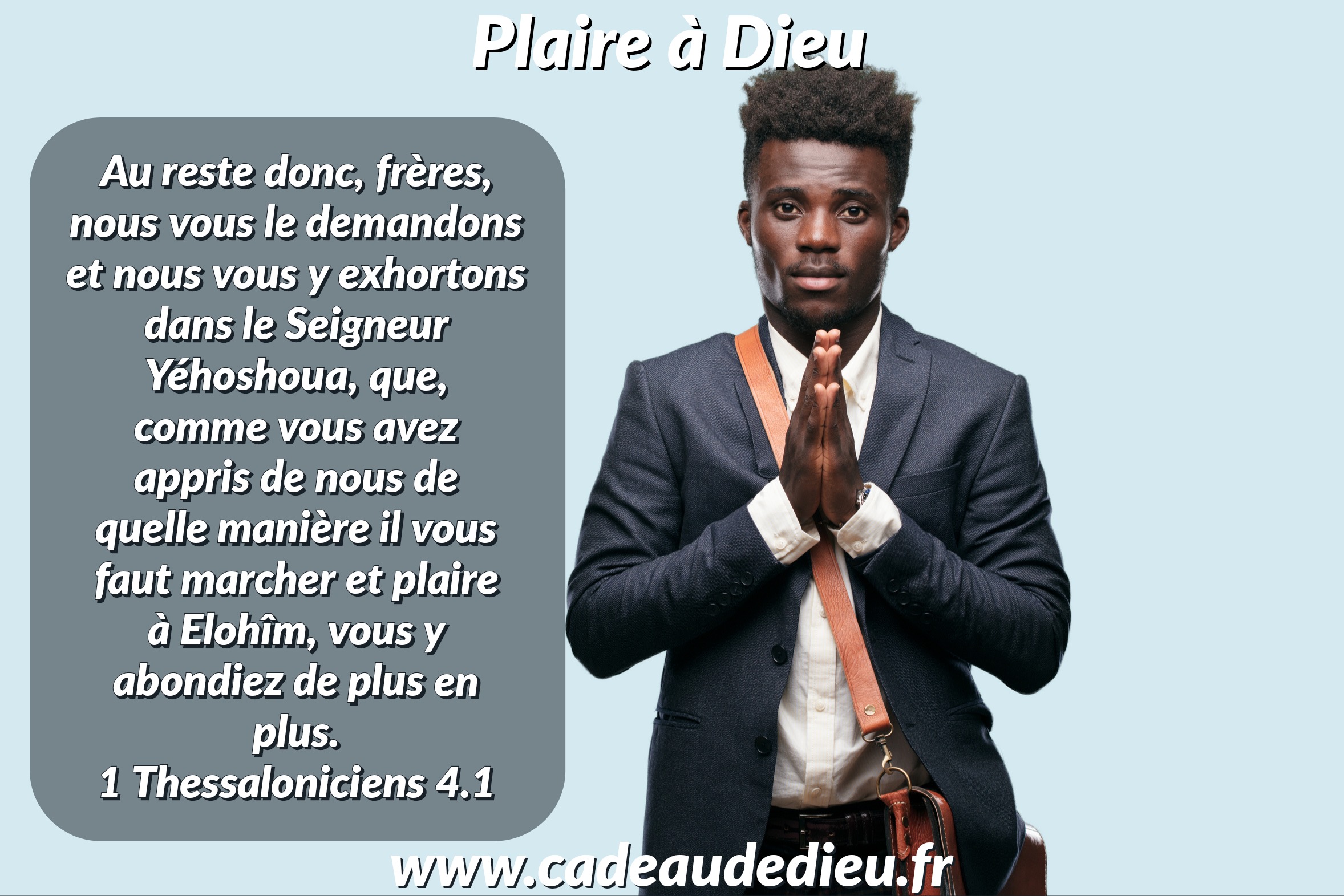 Plaire à Dieu