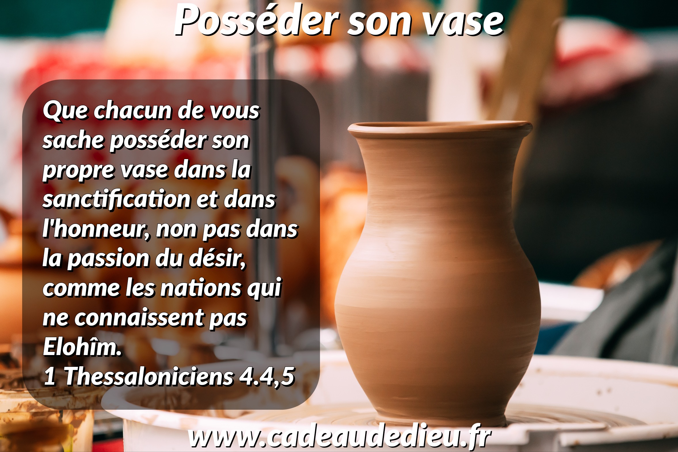 Posséder son vase