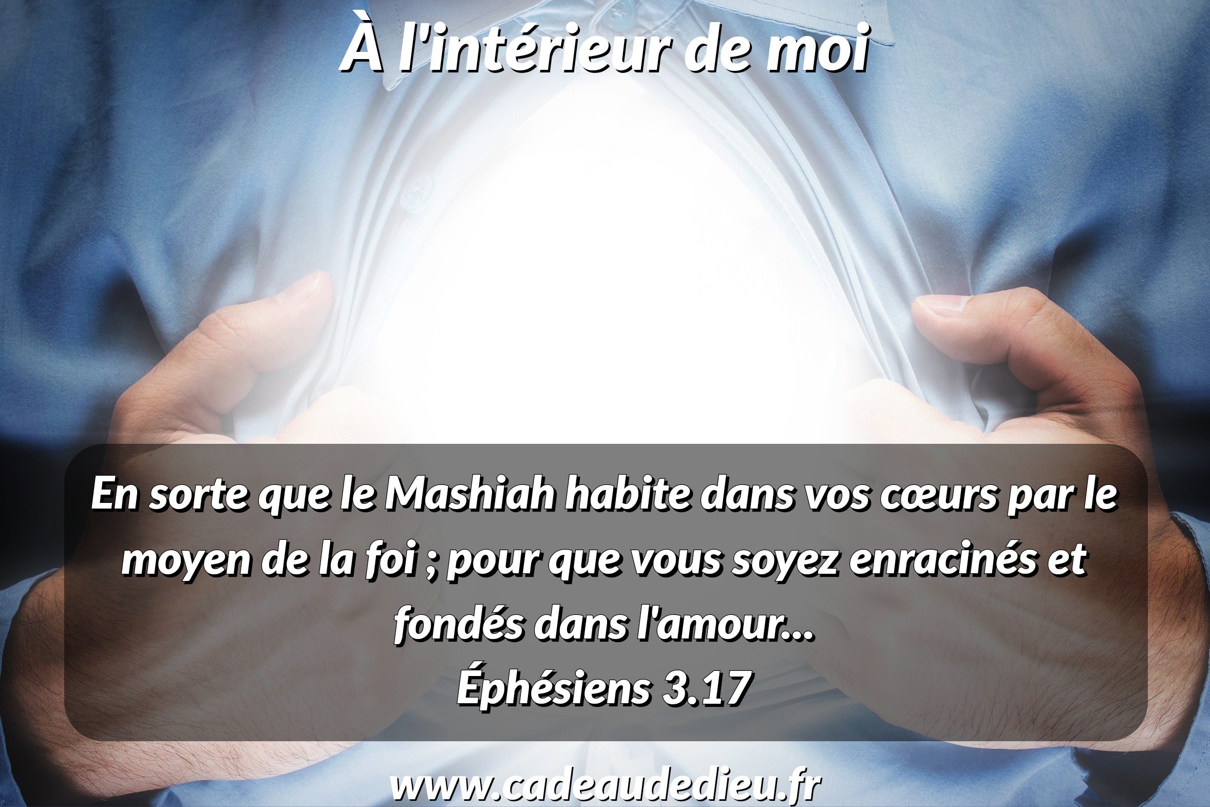 À l'intérieur de moi