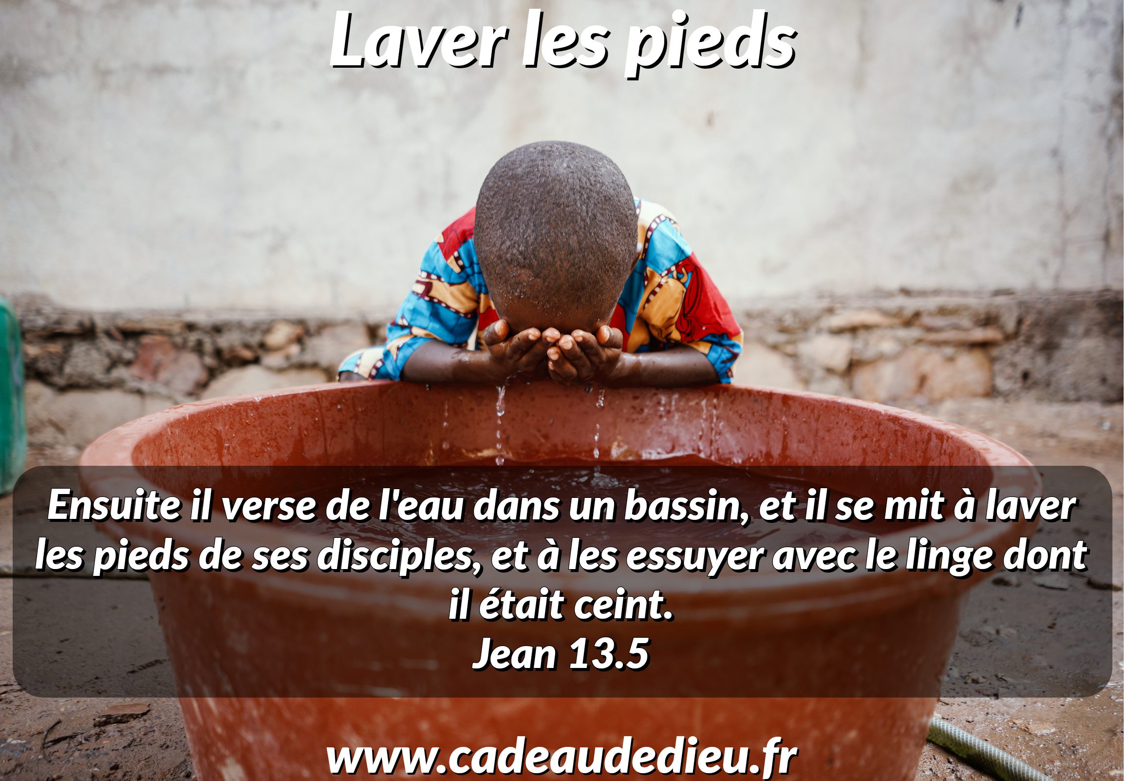 Laver les pieds