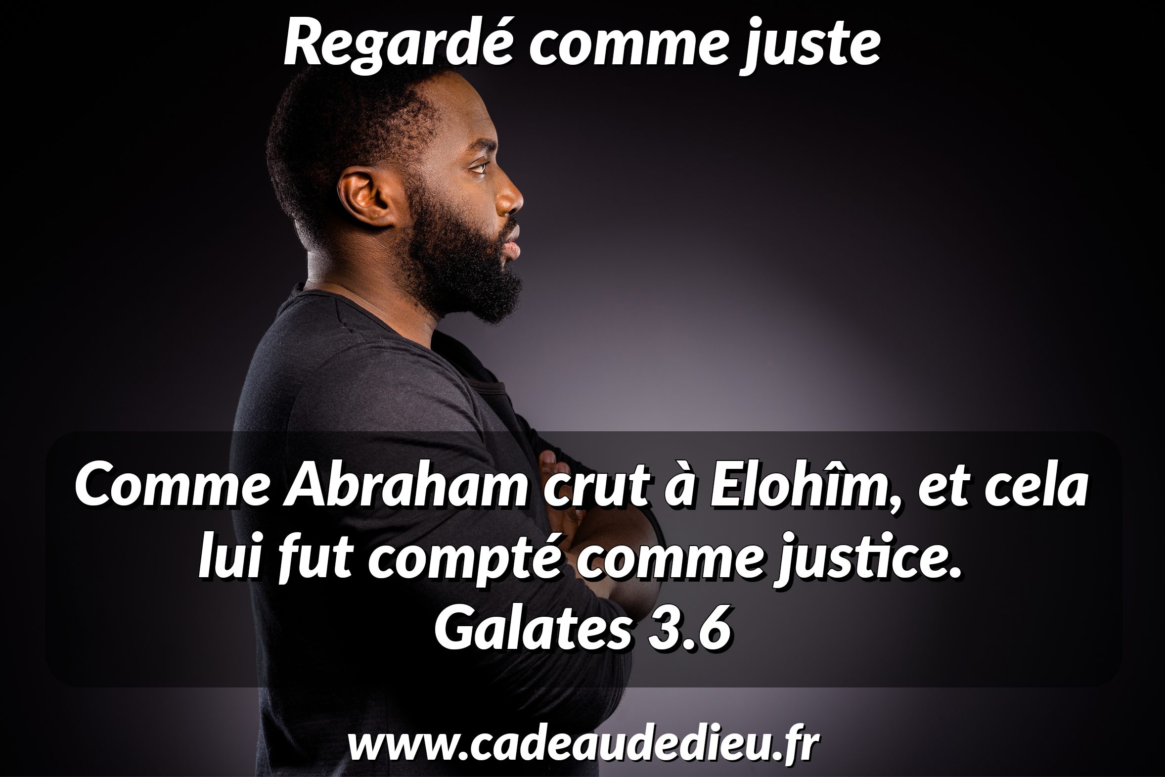 Regardé comme juste