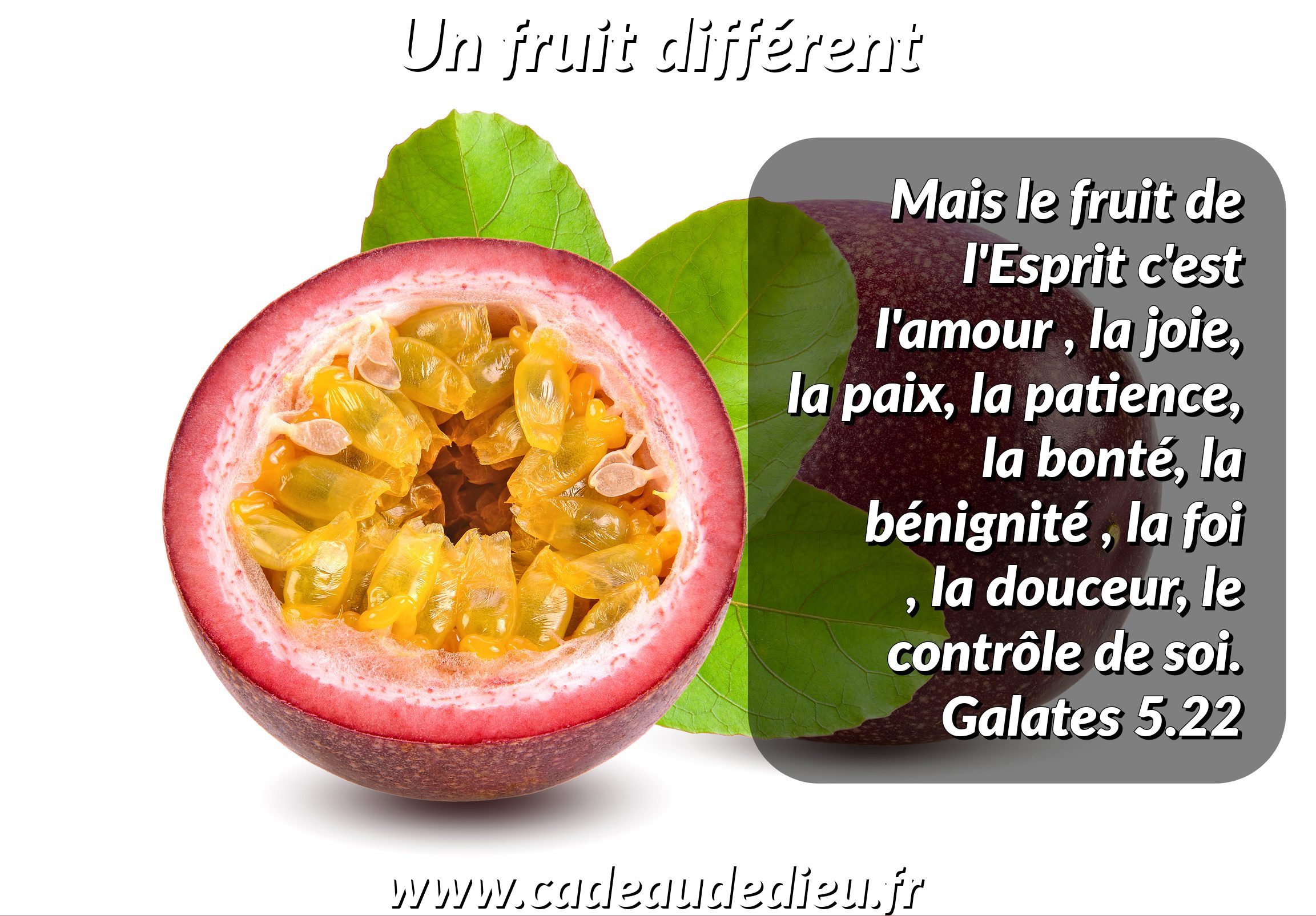 Un fruit différent
