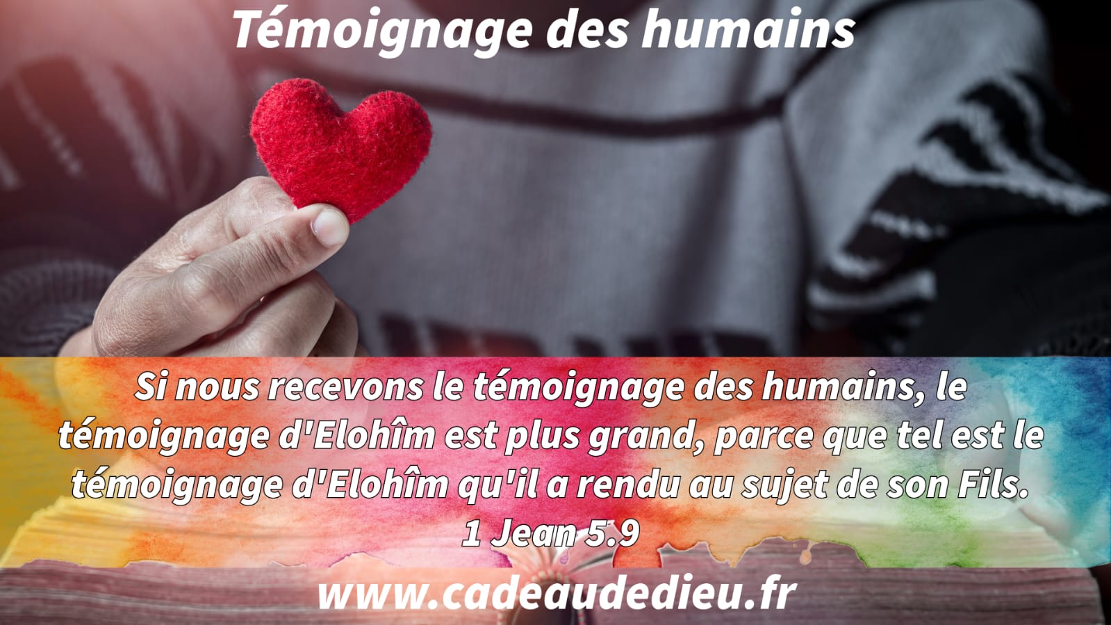 Témoignage des humains