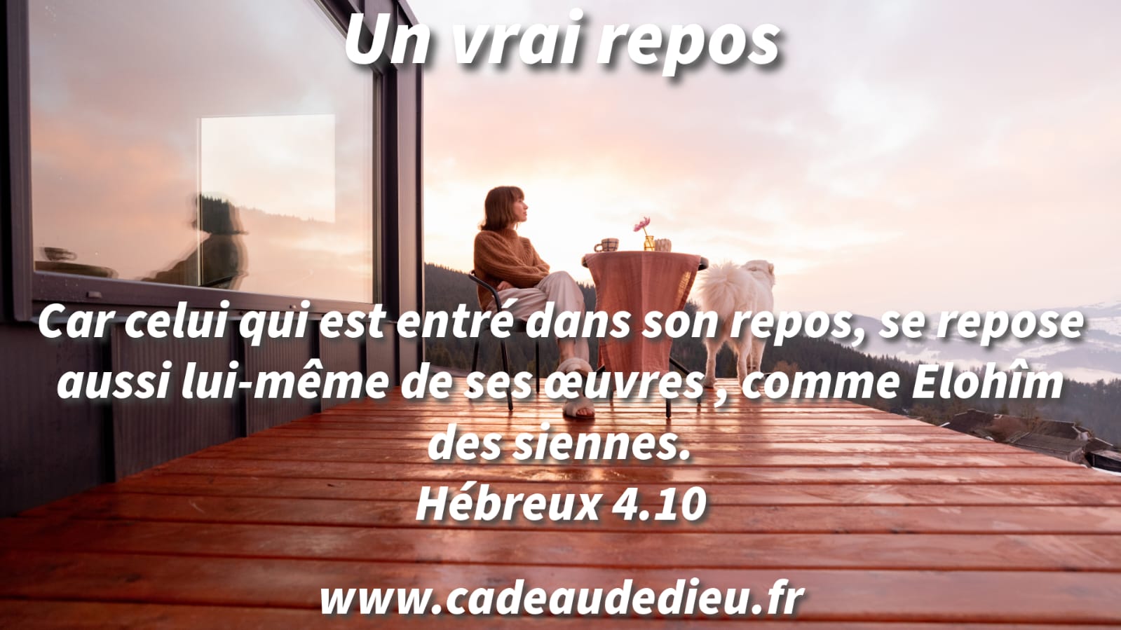 Un vrai repos
