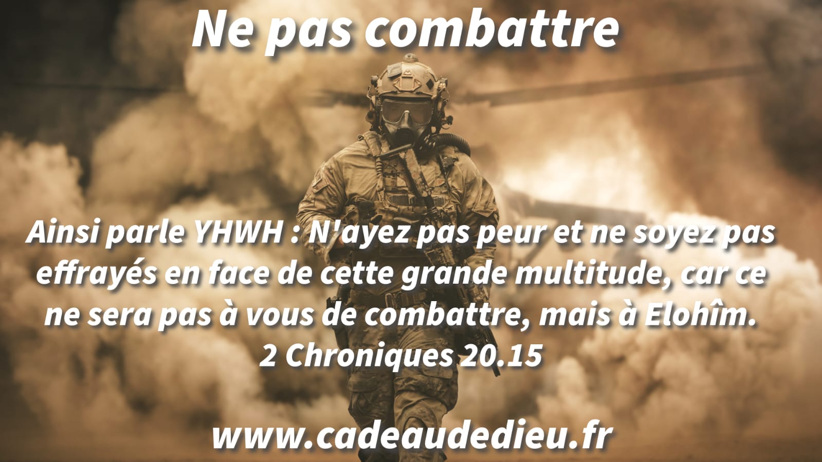 Ne pas combattre