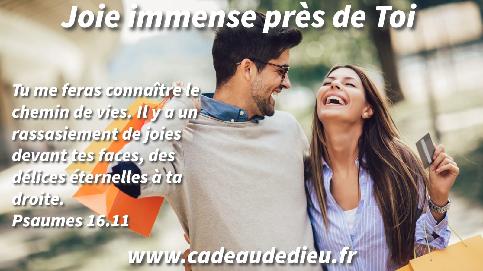 Joie immense près de Toi