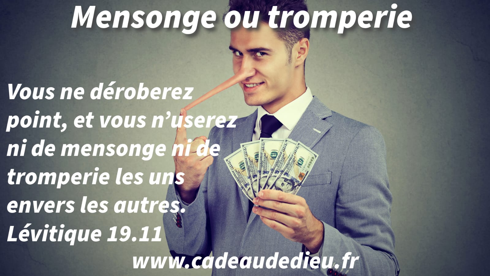 Mensonge ou tromperie
