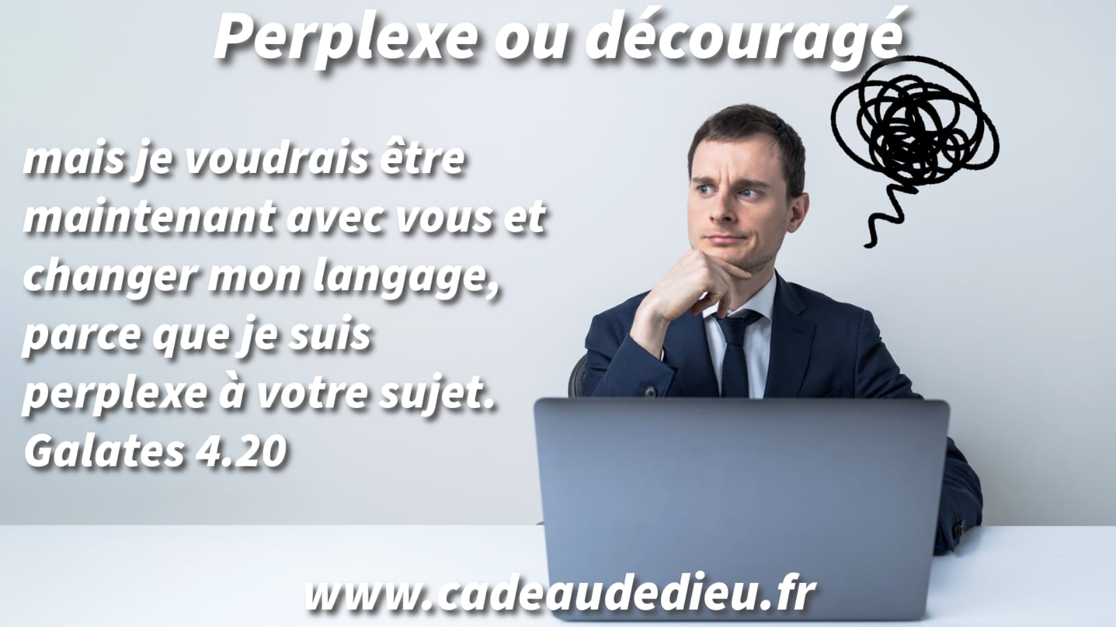Perplexe ou découragé